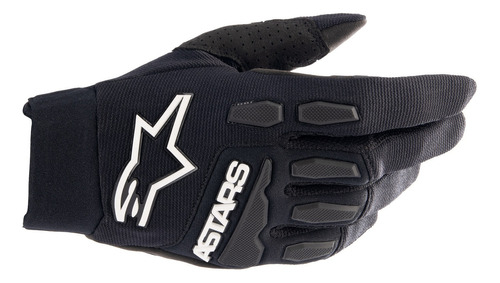 Luva Alpinestars Full Bore Xt Preto Branco Cross Motocross Cor Preto e Branco Tamanho 2XL