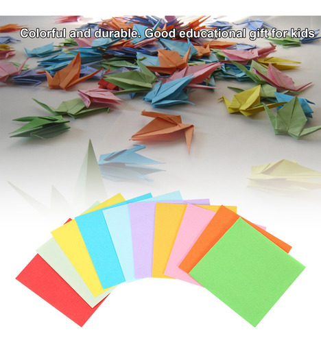 Kit De Origami, Origami, Papel De Color 5x5 Cm, Papel Origam
