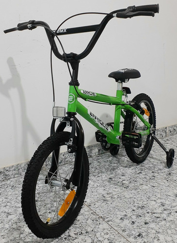 Bicicleta Usada R14 Impecable Sin Detalles Para 4 A 7 Años Verde 14 " (Usado)
