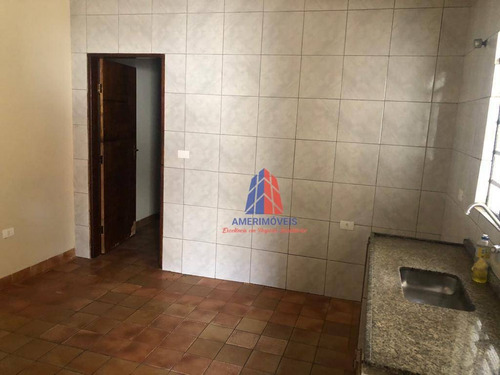 Imagem 2 de 10 de Casa Com 1 Dormitório Para Alugar, 46 M² Por R$ 800/mês - Vila Bertini - Americana/sp - Ca1637