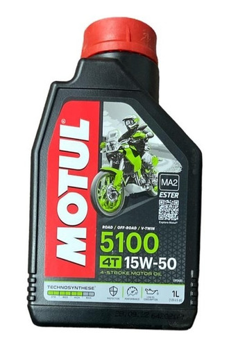 Aceite Motul 15w50 Semi 5100 1l Motocicleta Colmotos