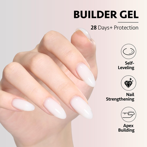 Set De Gel Constructor Gaoy Para Uñas, 6 Colores, 7,3 Ml, Vi