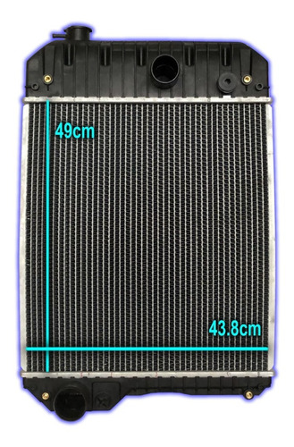 Radiador Tractor Case 100 Brazado