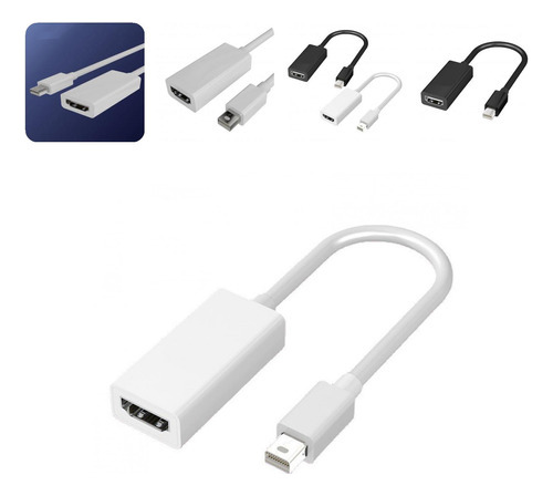 Convertidor Mini Displayport Macho A Hembra Compatible Con H