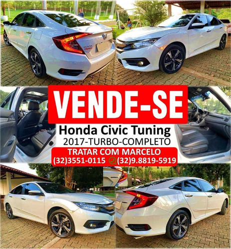Imagem 12 de 14 de Honda Civic 2017 1.5 Touring Turbo Aut. 4p