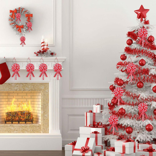Enfeite De Pirulito Para Decoração De Árvore De Natal