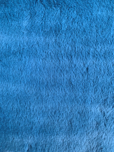 Tapete De Baño Azul Muy Suave Peludo Shag 90x50cms
