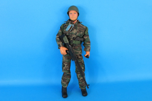 Soldado Power Team Figura Coleccion 3 Tipo Gi Joe