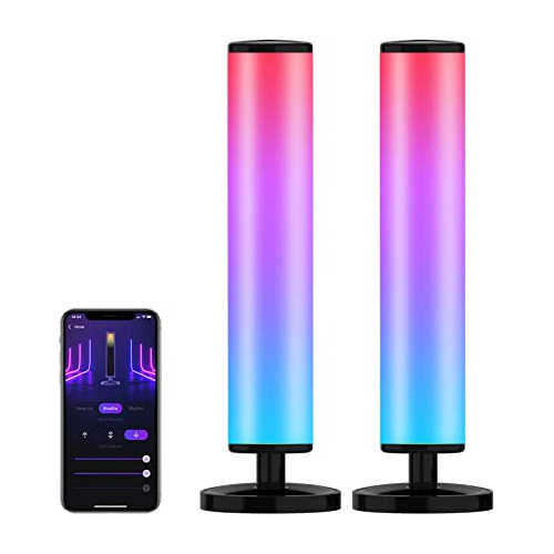 2 Pack Smart Led Light Bar-rgb Smart Led Strip-ambient ...