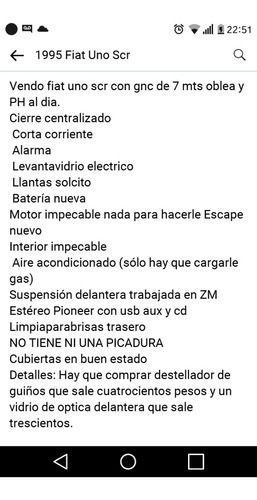 Fiat Uno Scr