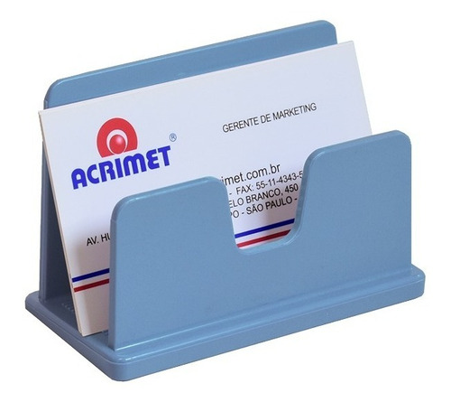 Imagem 1 de 10 de Porta Cartão De Visita Acrimet Classic 730.0