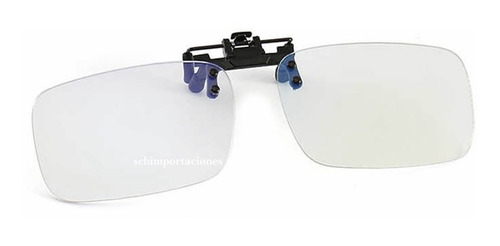 Imagen 3 de 4 de Gafas De Clip, Para Bloqueo Filtro Uv Luz Azul - Original -