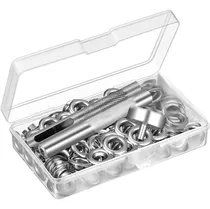 Comprar Ojetes Metálicos 1\u002F4  Kit De Aplicación 100 Sets.