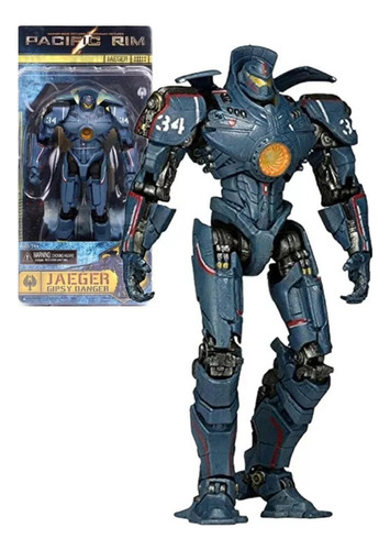 Pacific Rim Jaeger Gipsy Danger Acción Figura Modelo Juguete