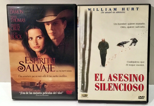 El Asesino Silencioso  Espiritu Salvaje 2 Dvd Originales 