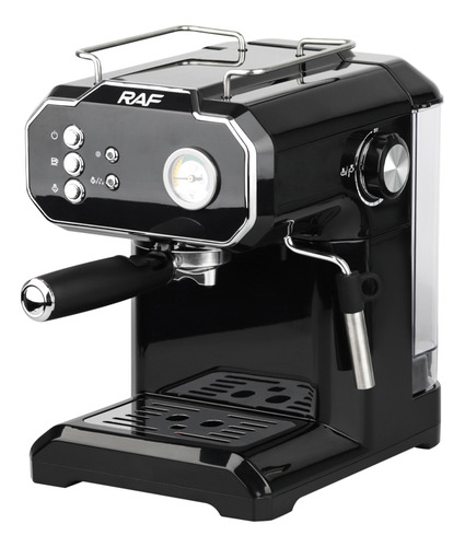 Cafetera Automática De Espresso 1.8l 6 Tasas Con Espumador