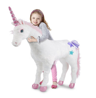 peluche de unicornio jumbo