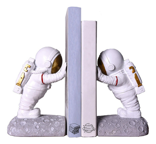 Sujetalibros De Astronauta  Extremos Para Libros  Sujetali