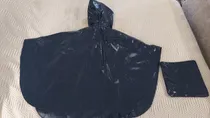 Comprar Capas Impermeables Poncho Piloto De Lluvia Azul Con Capucha