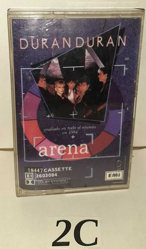 Duran Duran Arena Cassette