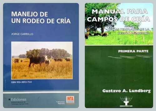Manual Campos Cría De La Pampa + Manejo De Rodeo De Cría 2a
