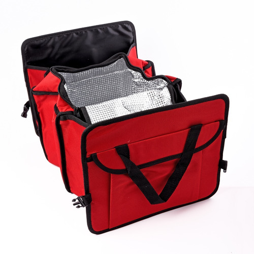 Imagen 1 de 1 de Organizador De Baúl Oregon Rojo 60x31x18cm