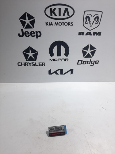 Insignia Emblema Jeep Dodge 2.5 Turbo Diésel Original Mopar