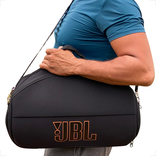 Bolsa Case Capa Jbl Boombox 3 Premium Resistente Acolchoada Cor Preto