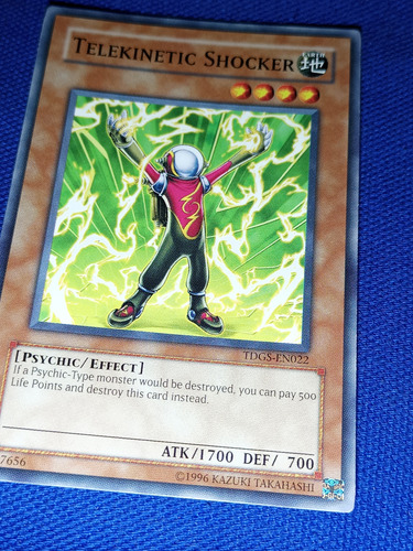 Telekinetic Shocker Yugioh Tcg #tdgs-en022 Telekinetic Shocker Inglés (Usado)
