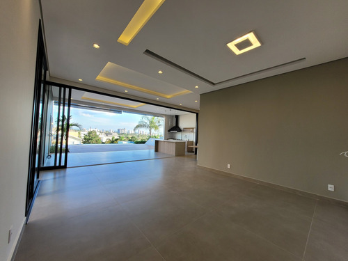Imagem 3 de 29 de Casa À Venda Em Indaiatuba! Projeto Moderno, Espaço Gourmet E Piscina Com Borda Infinita Com Vista Espetacular! - Ca00170 - 70266774