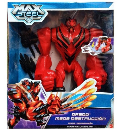 Max Steel Dredd Mega Destructor Original Mattel