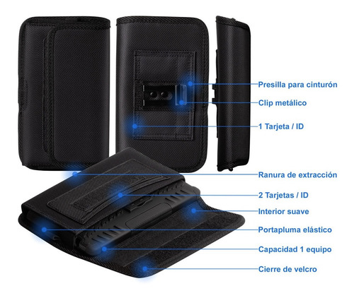 Funda Clip Plus Rudo Para Cubot Kingkong Ax