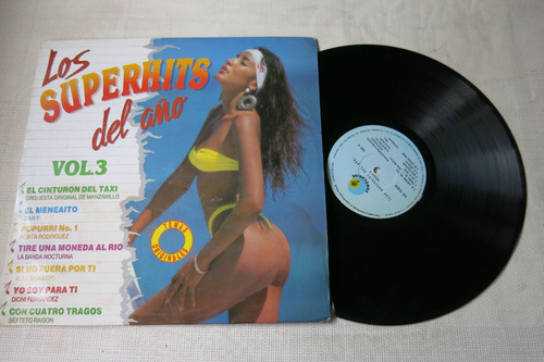 Vinyl Vinilo Lp Acetato Los Super Hits Del Año Vol3 Tropical