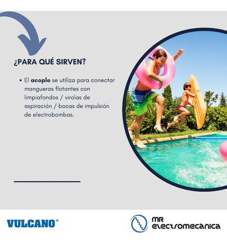 Kit Limpieza Vulcano: Barrefondo + Manguera X 8 Mt. + Acople