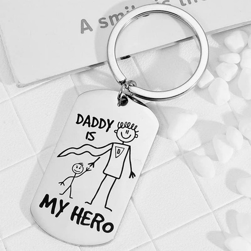 2 Llavero De Regalo Para El Día De Hija, Hijo, Regalo De