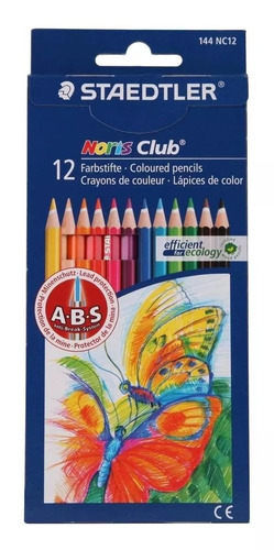 Staedtler Lapices Colores Noris Club X 12 Caja Carton Color Color