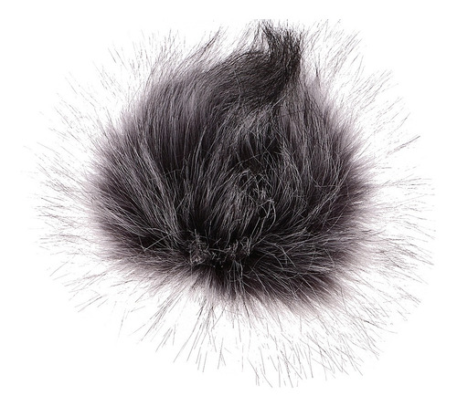 Imagem 1 de 9 de Microfone Microfone Muff Fur Vento Capa Para Zoom H1 H2n H4n
