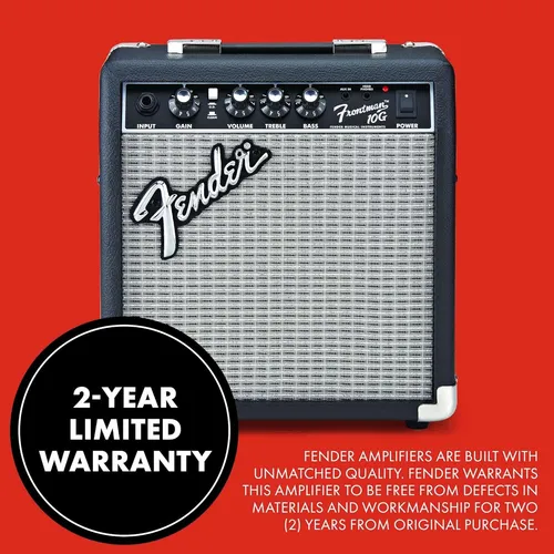 Amplificador De Guitarra Fender Frontman 10g, 10 Vatios, ...