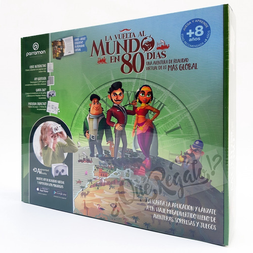 Imagen 3 de 9 de Libro La Vuelta Al Mundo En 80 Días + Juego C/ R. Virtual