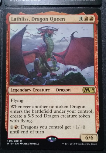 Carta Magic Mtg - Lathliss, Reina Dragón X2