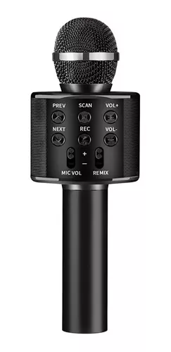 Micrófono karaoke bluetooth WS-858 - Diagonales Digital