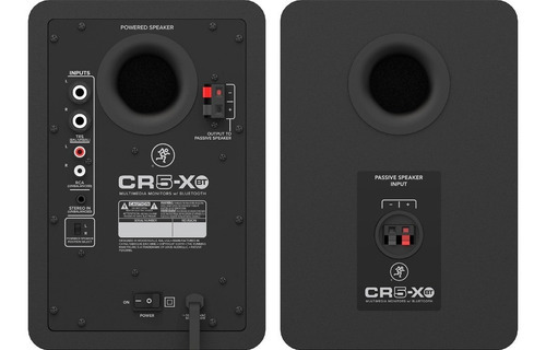 Monitor de audio (par) CR5-XBT Mackie 80w con Bluetooth Bilvolt