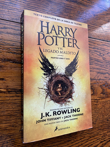 Harry Potter Y El Legado Maldito - J.k. Rowling