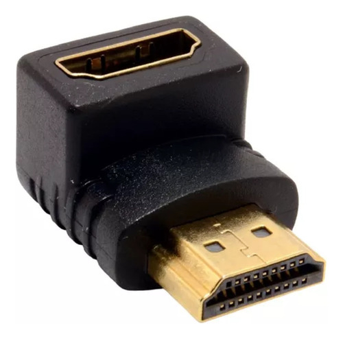 Adaptador Hdmi Macho A Hdmi Hembra Tipo L