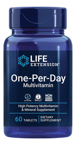 Vitaminas Esenciales Multivitamínicas Life Extension, Una Po