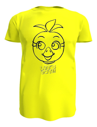 Polera Infantil Fnaf Five Nights At Freddy´s, Chica Lets Eat