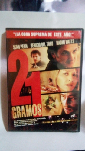 21 Gramos/ Dvd / Seminuevo A/ Sean Penn & Benicio Del Toro