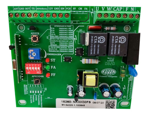 Imagen 1 de 1 de Placa Central Motor Original Rossi Compatible Ppa Garen Rcg