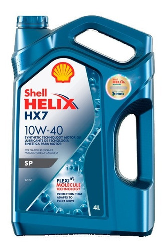 Aceite De Motor Shell Helix Hx7 10w40