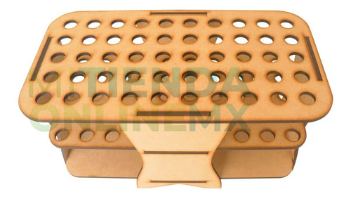 Imagen 2 de 6 de Porta Plumones De Mdf Para 50 Crayola Super Tips